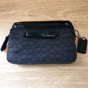 COACH Wallet Coin Purse with card slots Black